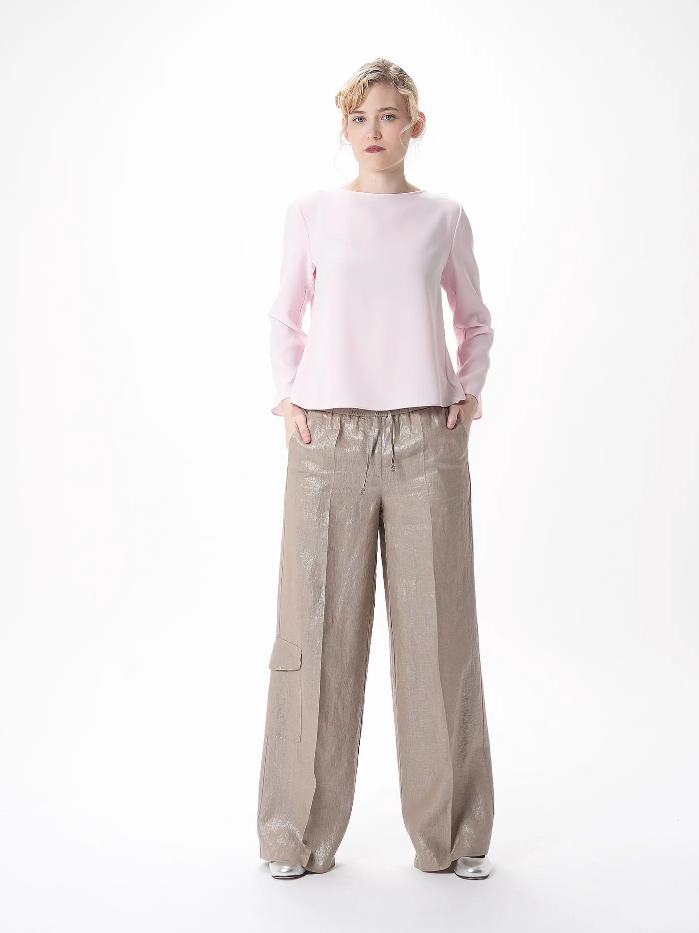 CAMBIO | Leinen Cargohose AMALIA CARGO | 
